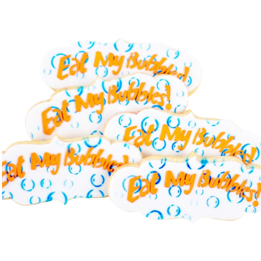 Eat My Bubbles Swim Cookies