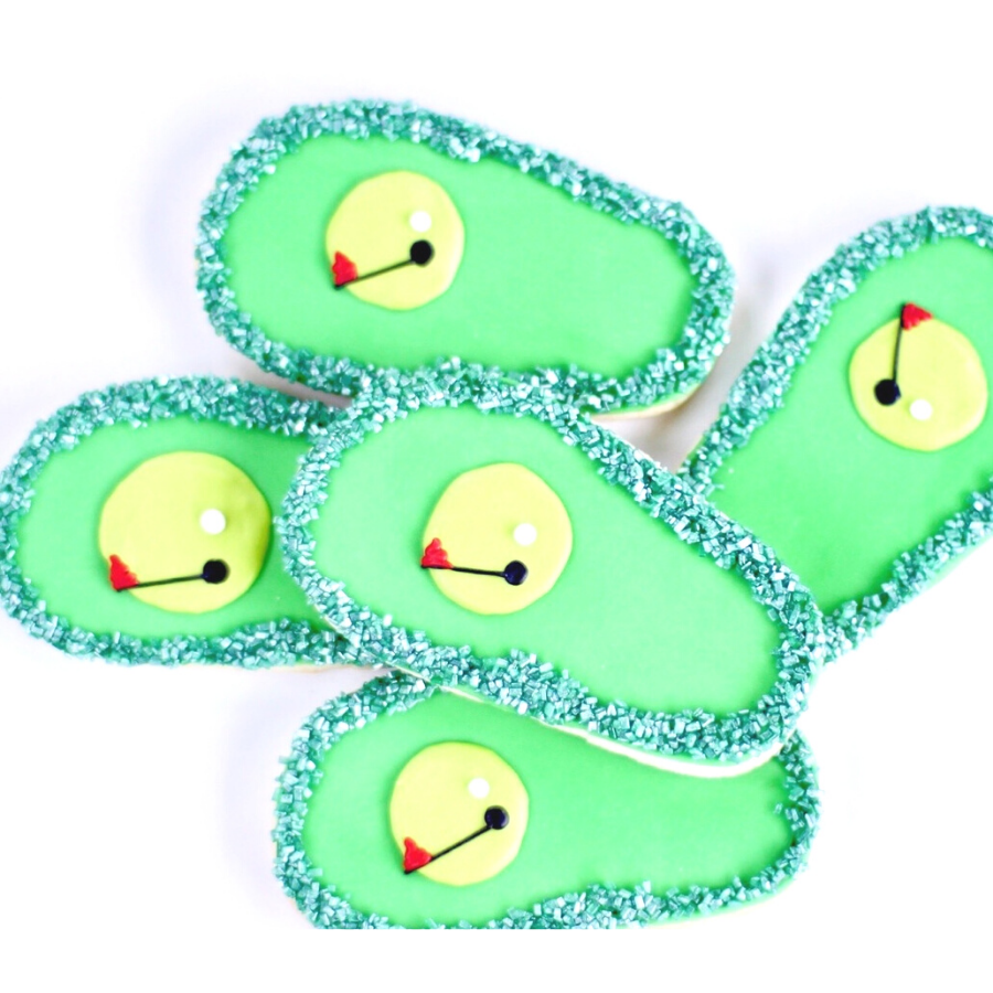 Putting Green Cookies