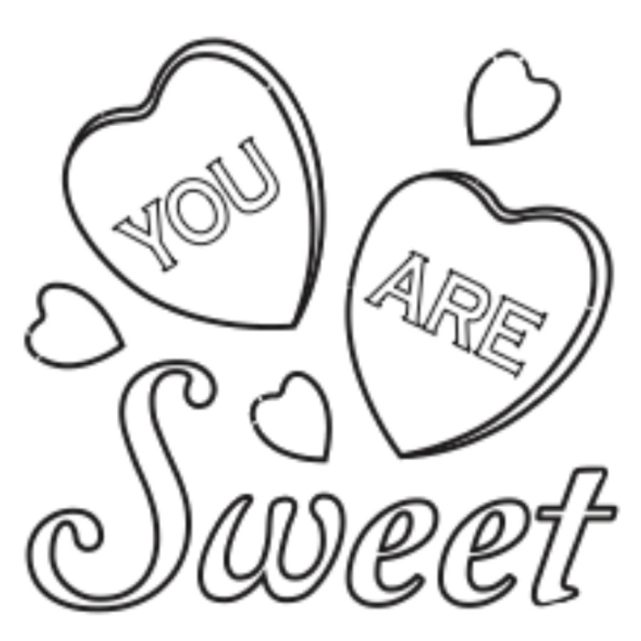 Valentine's Day Paint Your Own Cookie