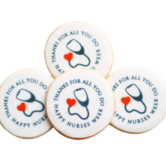 Thank You Nurse Printed Cookies