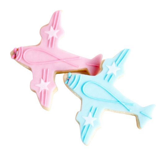 Vintage Plane Cookies