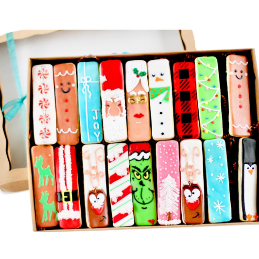 18 Pc. Christmas Cookie Stick Gift Box Set