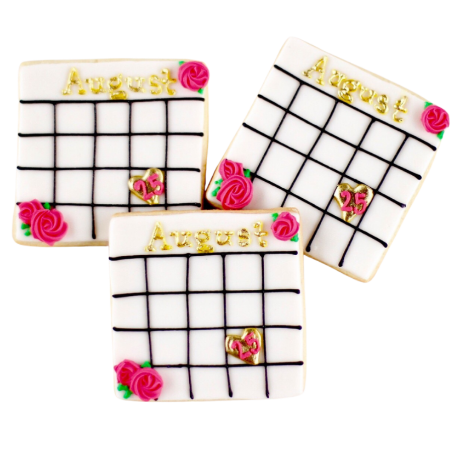 Save the Date Cookies