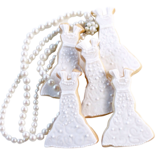 Wedding Dress Cookies