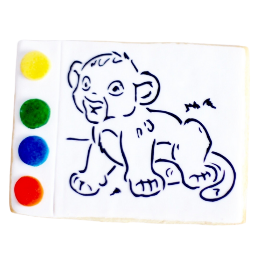 Animal Paint Your Own Cookie