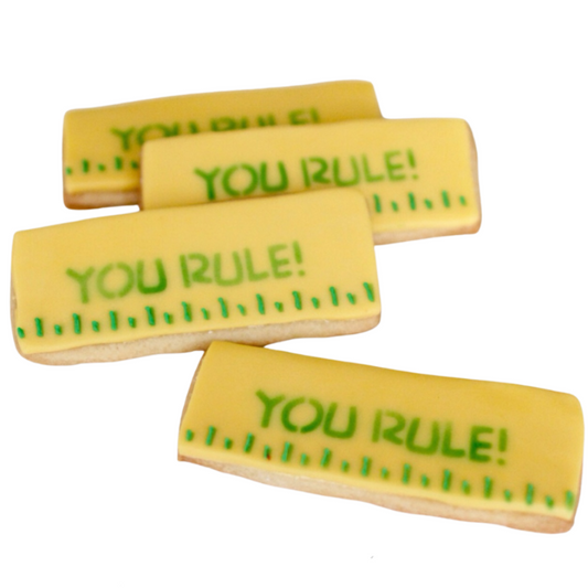 Ruler Cookies