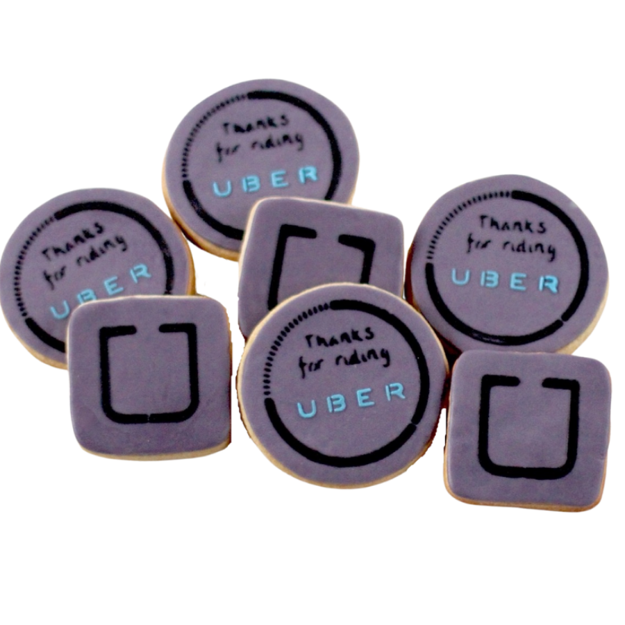 Business Logo Printed Cookies
