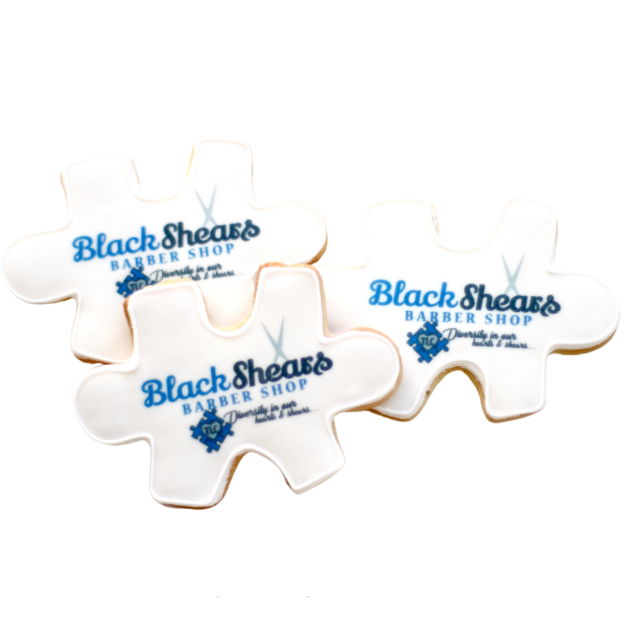 Business Logo Printed Cookies