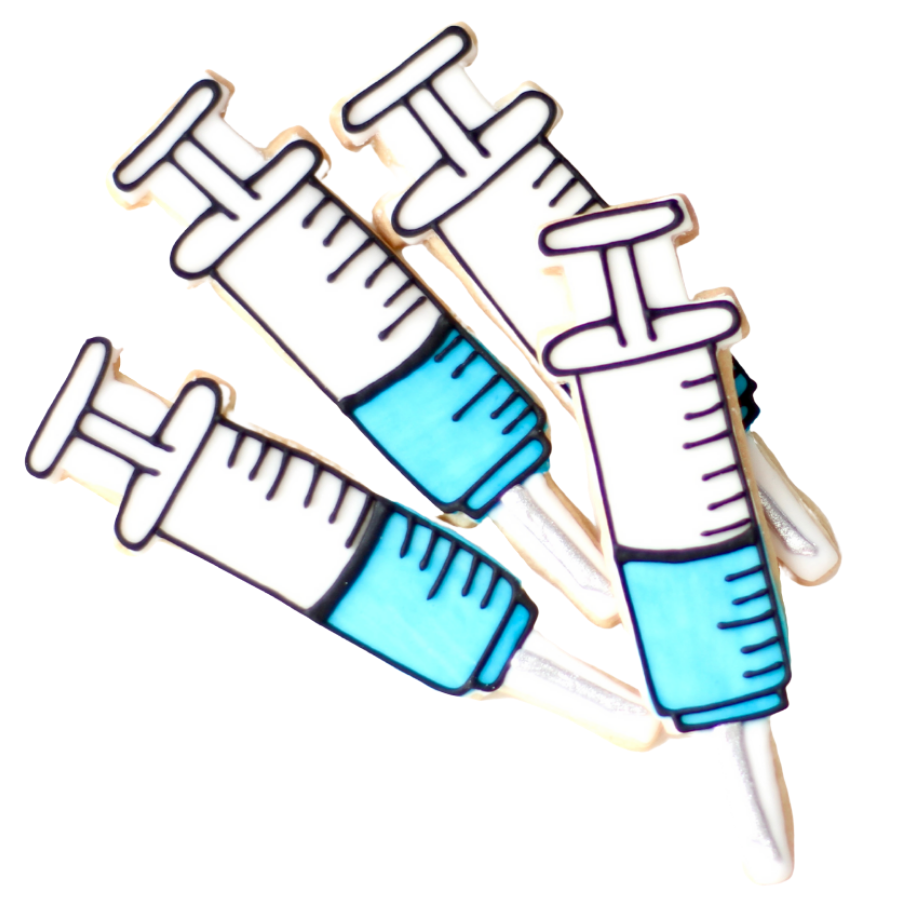 Medical Syringe Cookies