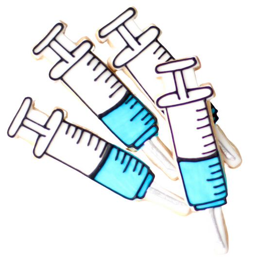 Medical Syringe Cookies