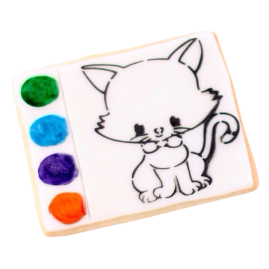 Animal Paint Your Own Cookie