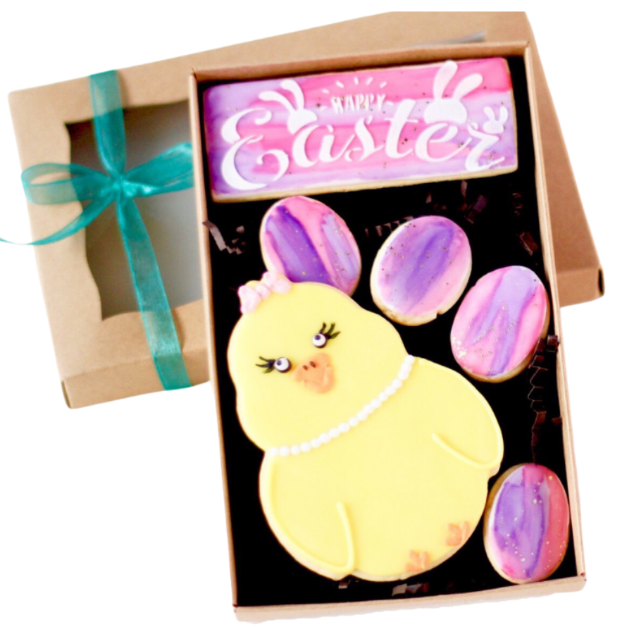 6 Ct. Easter Chick Cookie Boxed Set