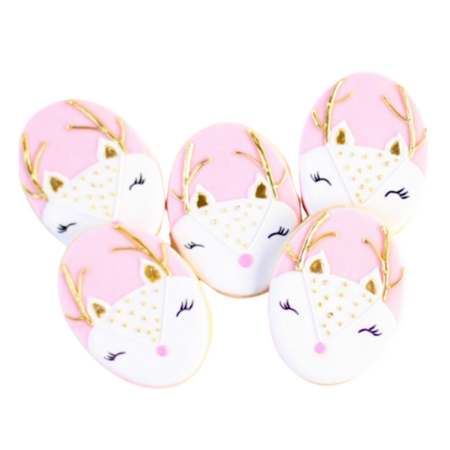 Snowy Reindeer Cookies