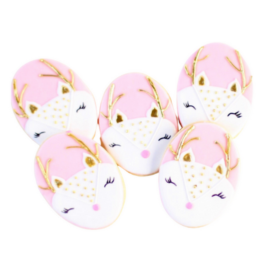 Snowy Reindeer Cookies