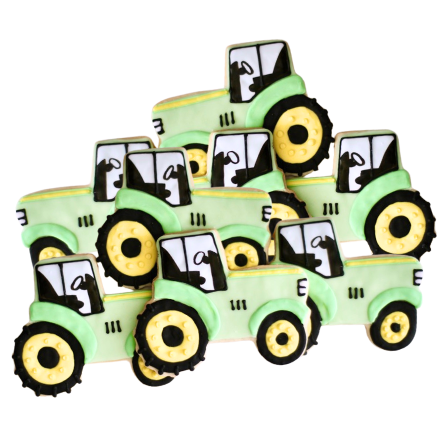 Farm Tractor Cookies