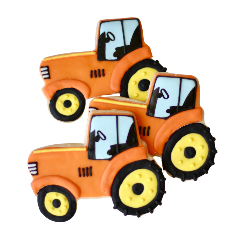 Farm Tractor Cookies