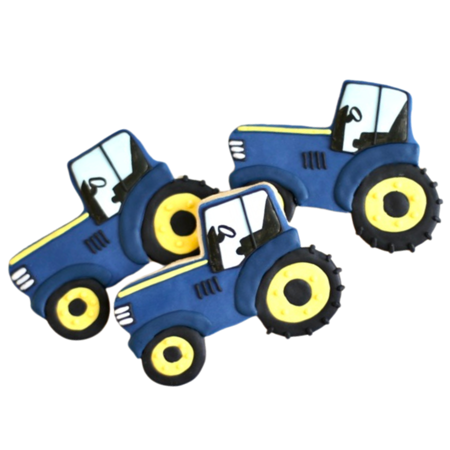 Farm Tractor Cookies