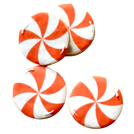 Peppermint Swirl Cookies