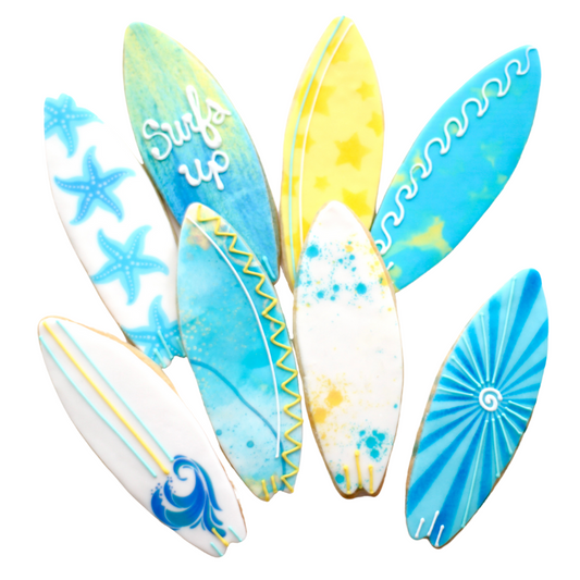 Surfboard Cookies