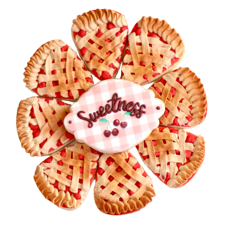 Cherry Pie Cookie Set