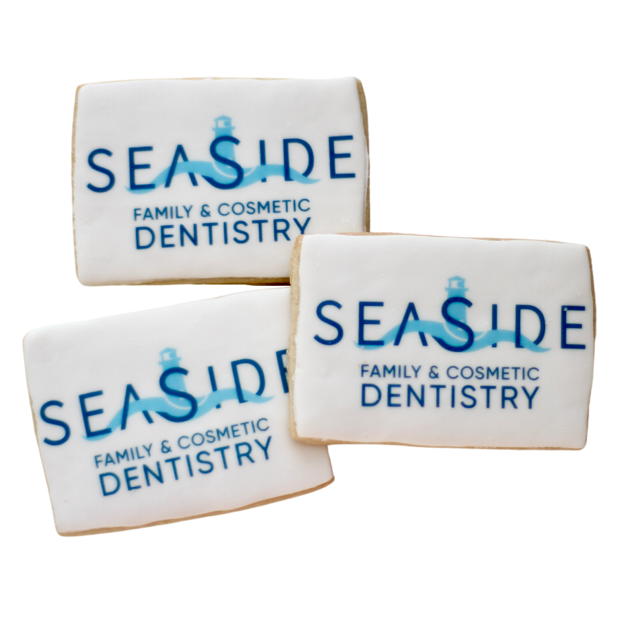 Business Logo Printed Cookies
