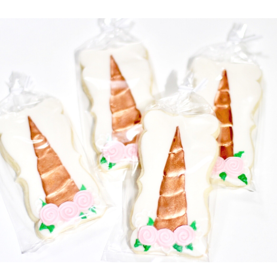Unicorn Horn Cookies