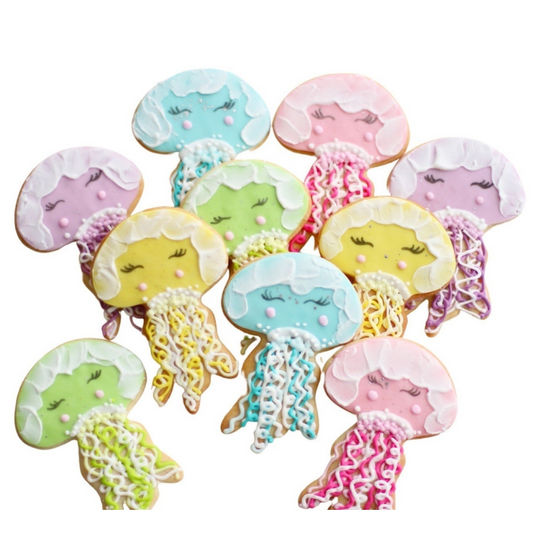 Whimsical Jellyfish Cookies
