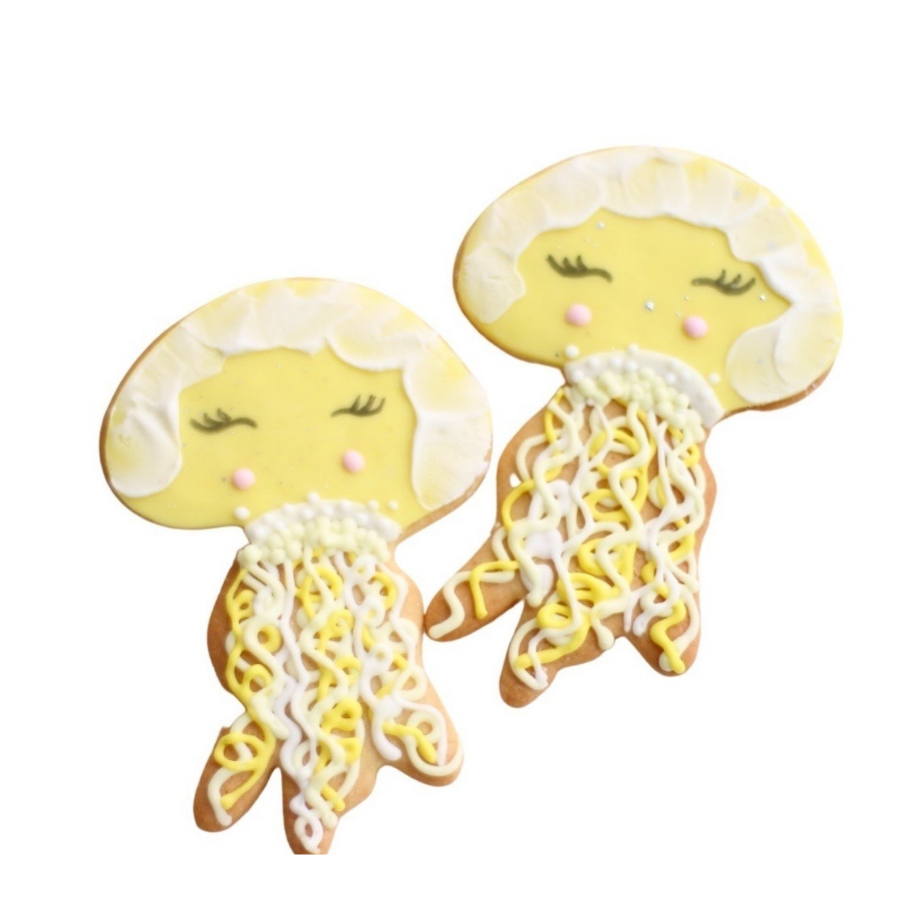 Whimsical Jellyfish Cookies