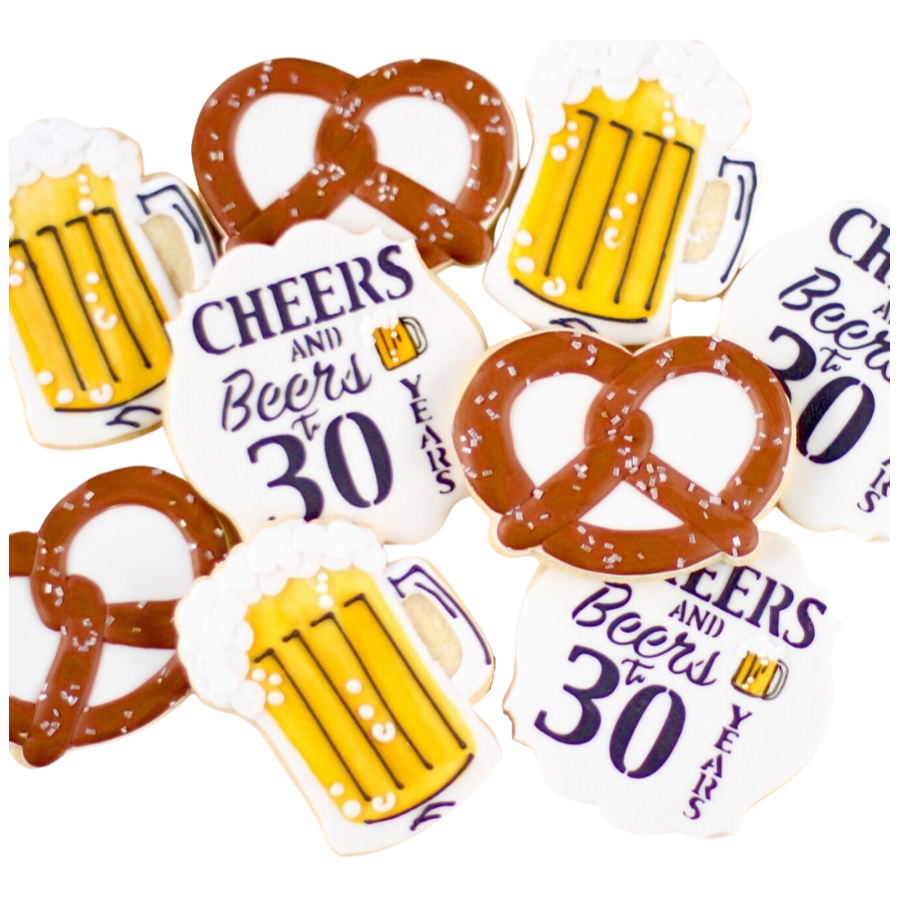 Bar Night Birthday Cookie Set