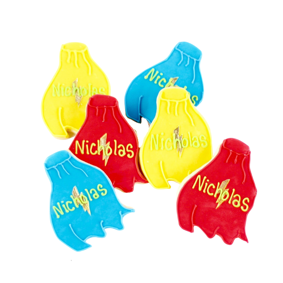 Super Hero Cape Cookies