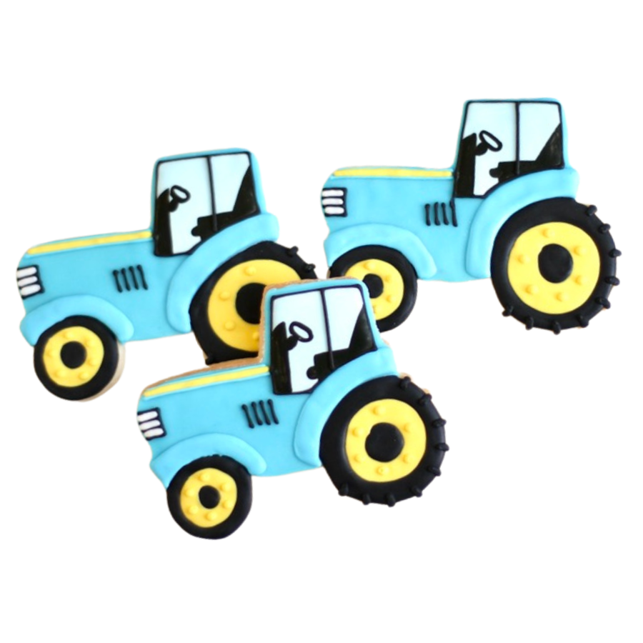 Farm Tractor Cookies