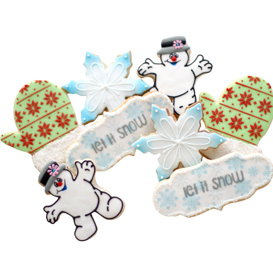 Winter Snow Cookie Set