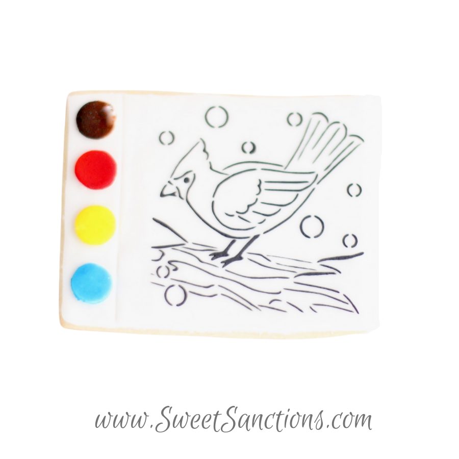 Christmas Paint Your Own Cookies