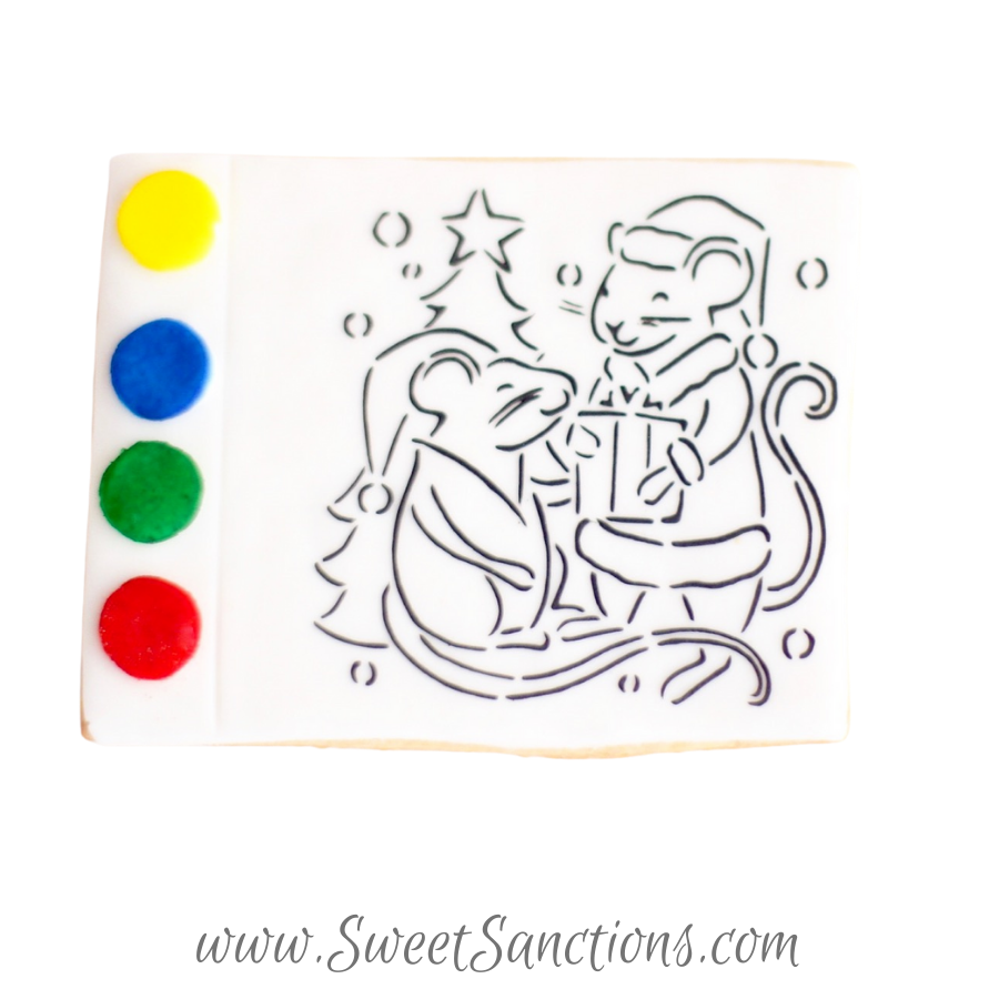 Christmas Paint Your Own Cookies