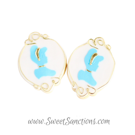 Cinderella Silhouette Cookies