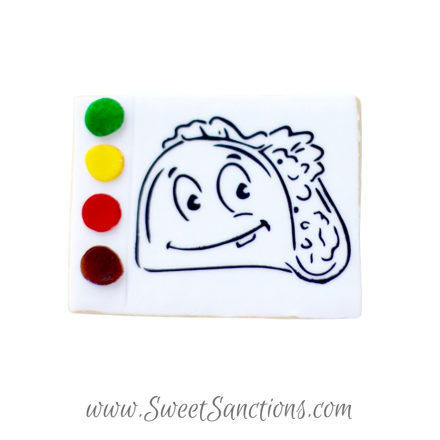 Fiesta Paint Your Own Cookies