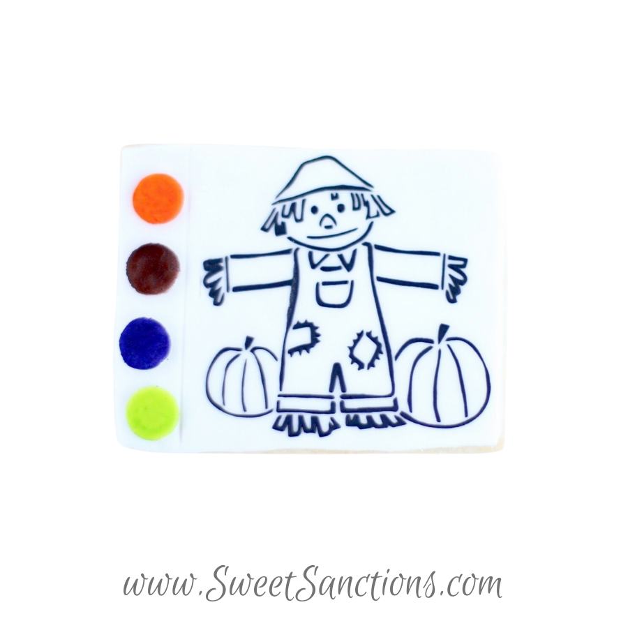 Halloween Paint Your Own Cookies