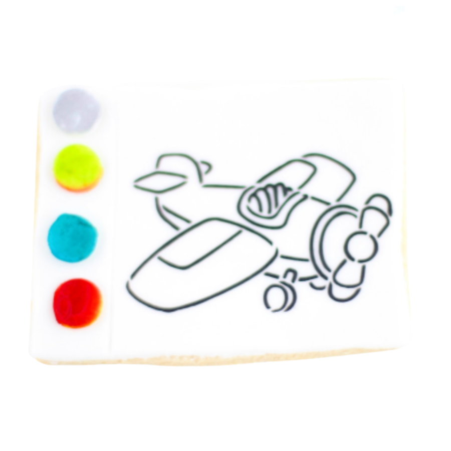 Boy Paint Your Own Cookies
