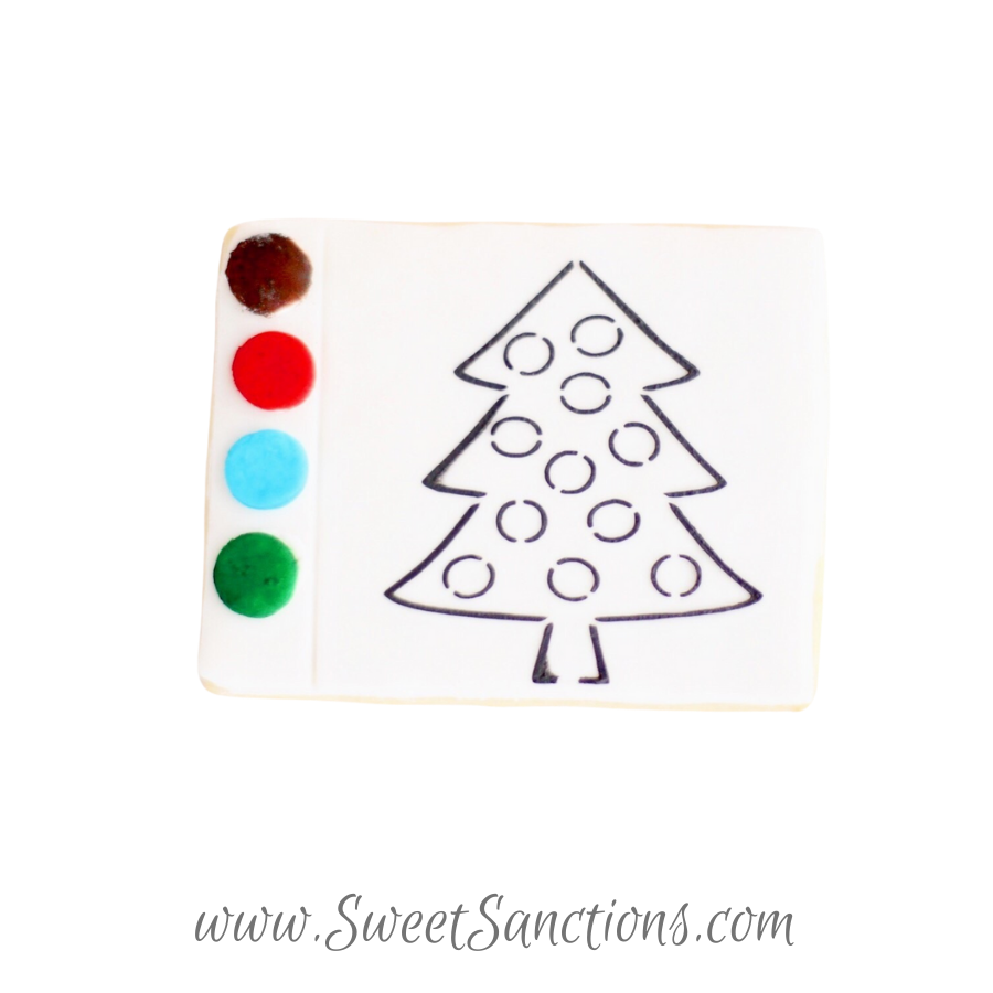 Christmas Paint Your Own Cookies