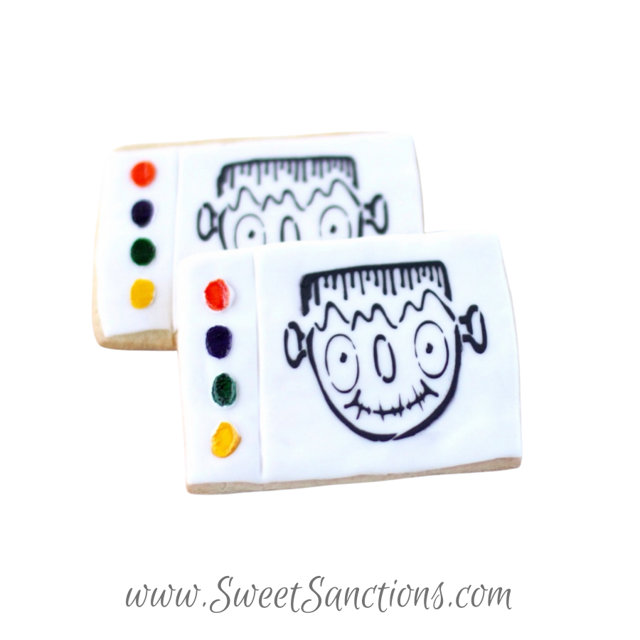 Halloween Paint Your Own Cookies