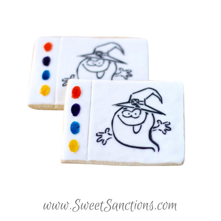Halloween Paint Your Own Cookies