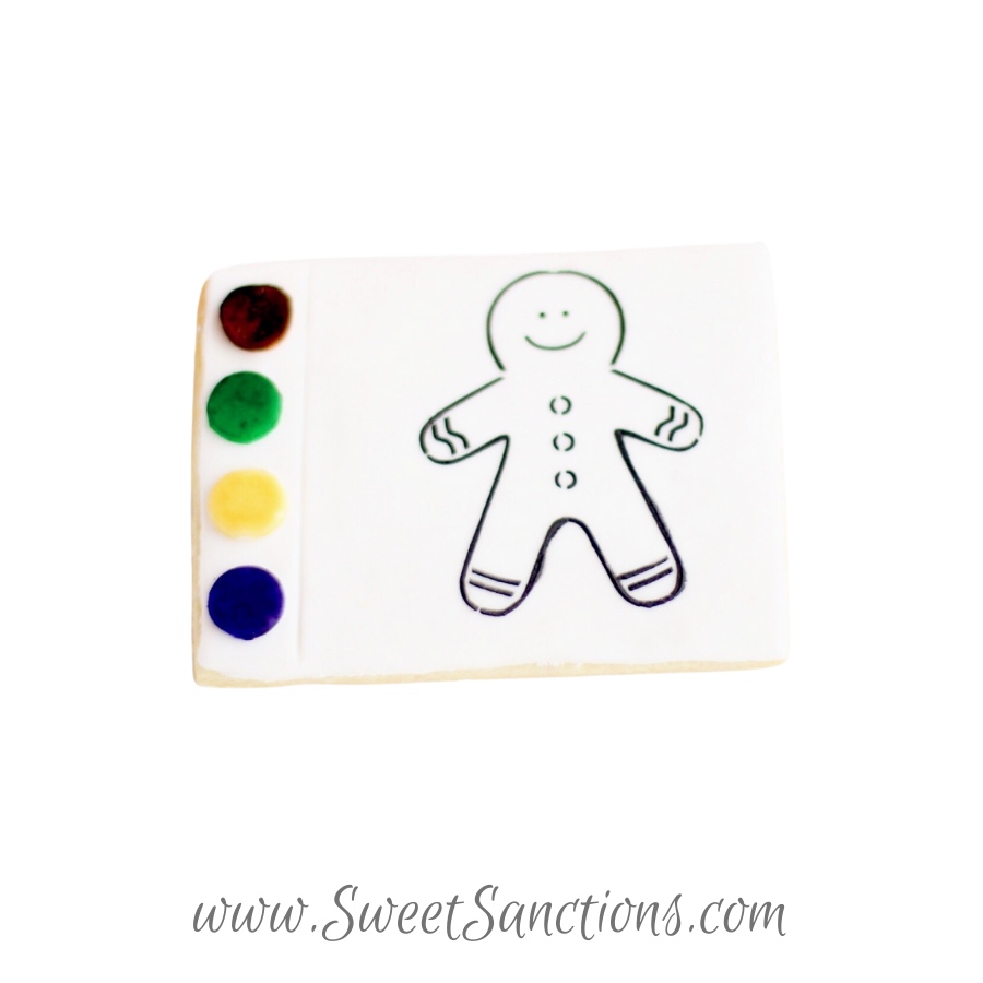 Christmas Paint Your Own Cookies