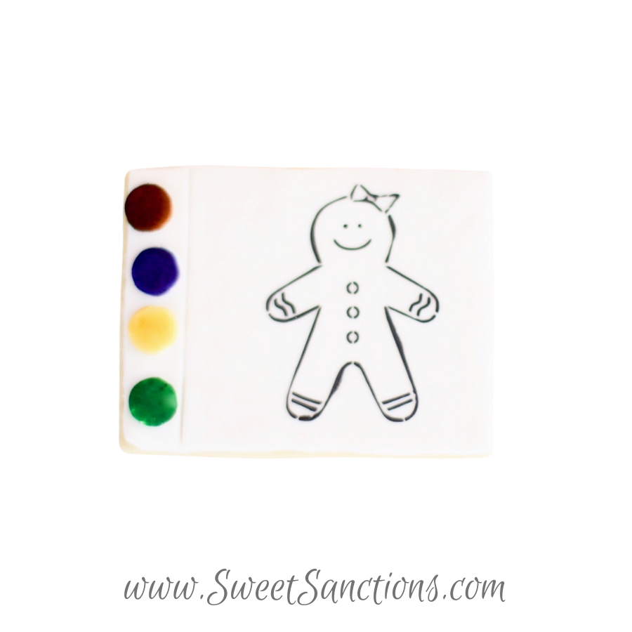 Christmas Paint Your Own Cookies