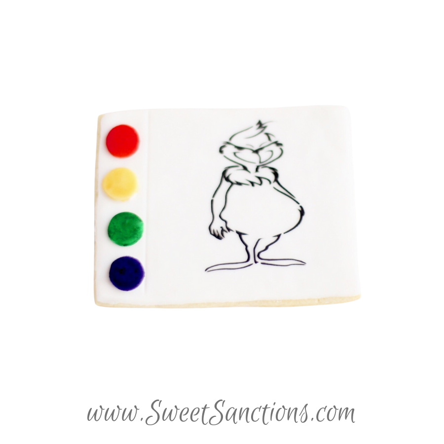 Christmas Paint Your Own Cookies