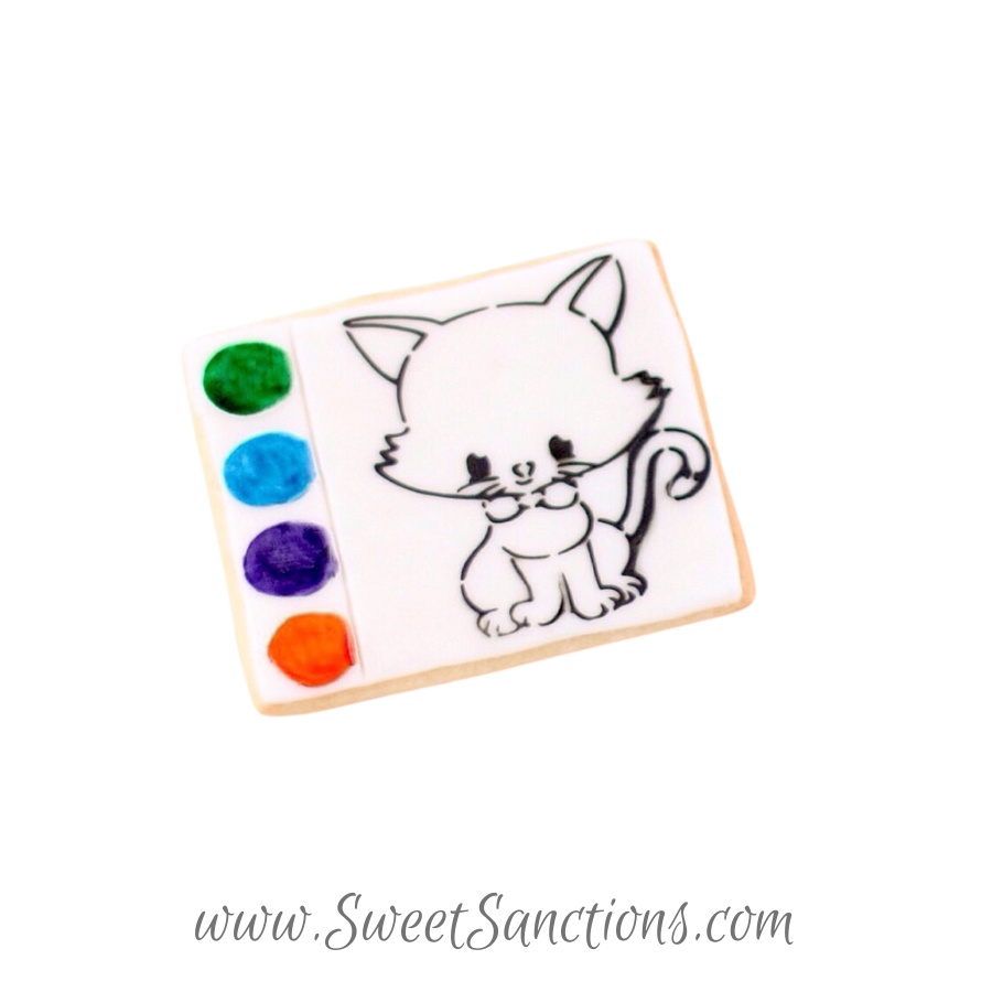 Animal Paint Your Own Cookie