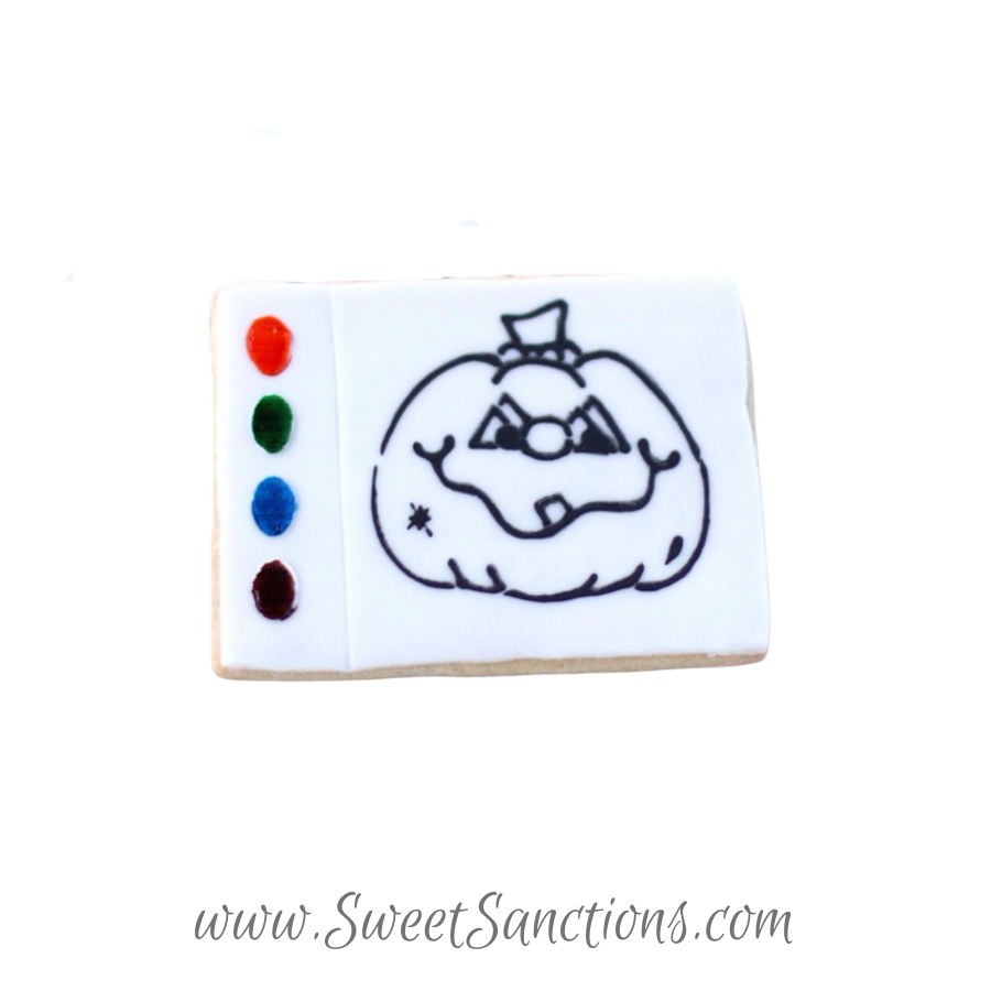 Halloween Paint Your Own Cookies