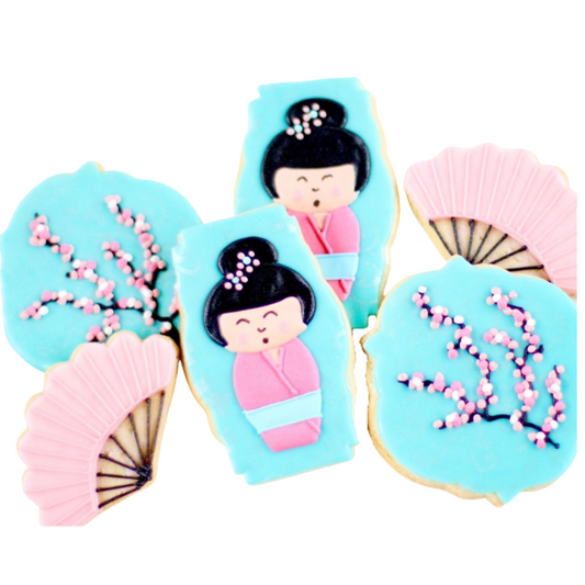 Geisha Girl Cookie Set