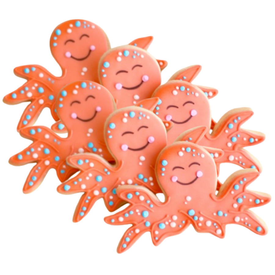Whimsical Octopus Cookies