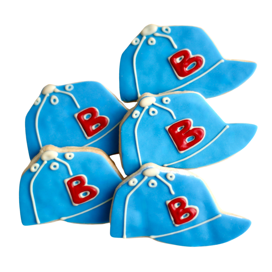 Baseball Cap Cookies