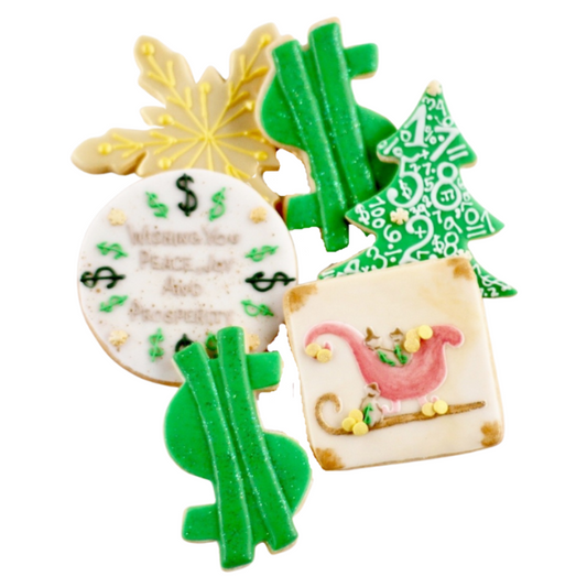 Peace, Joy and Prosperity Accounting Cookie Set
